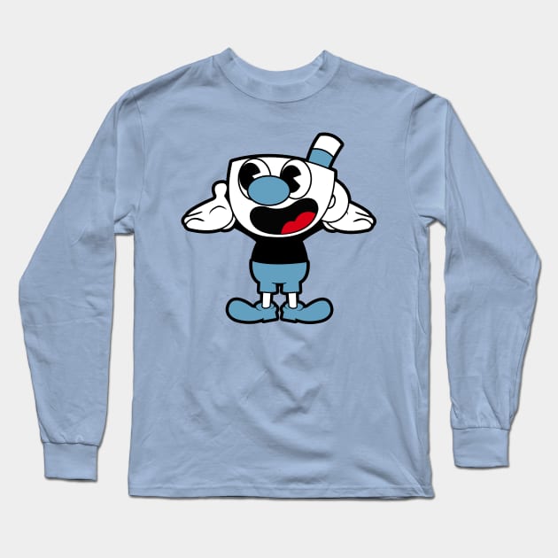 Mugman Long Sleeve T-Shirt by nataliawinyoto